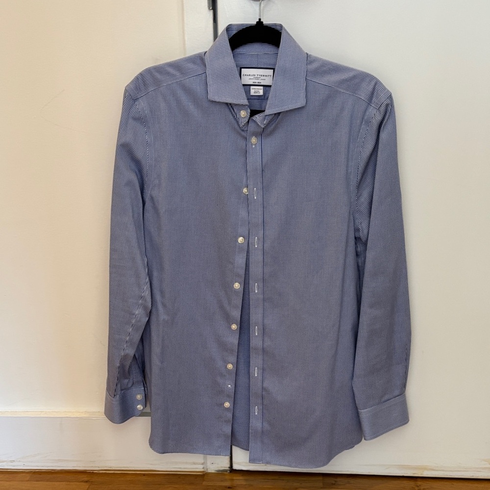 Charles Tyrwhitt Navy Dress Shirt